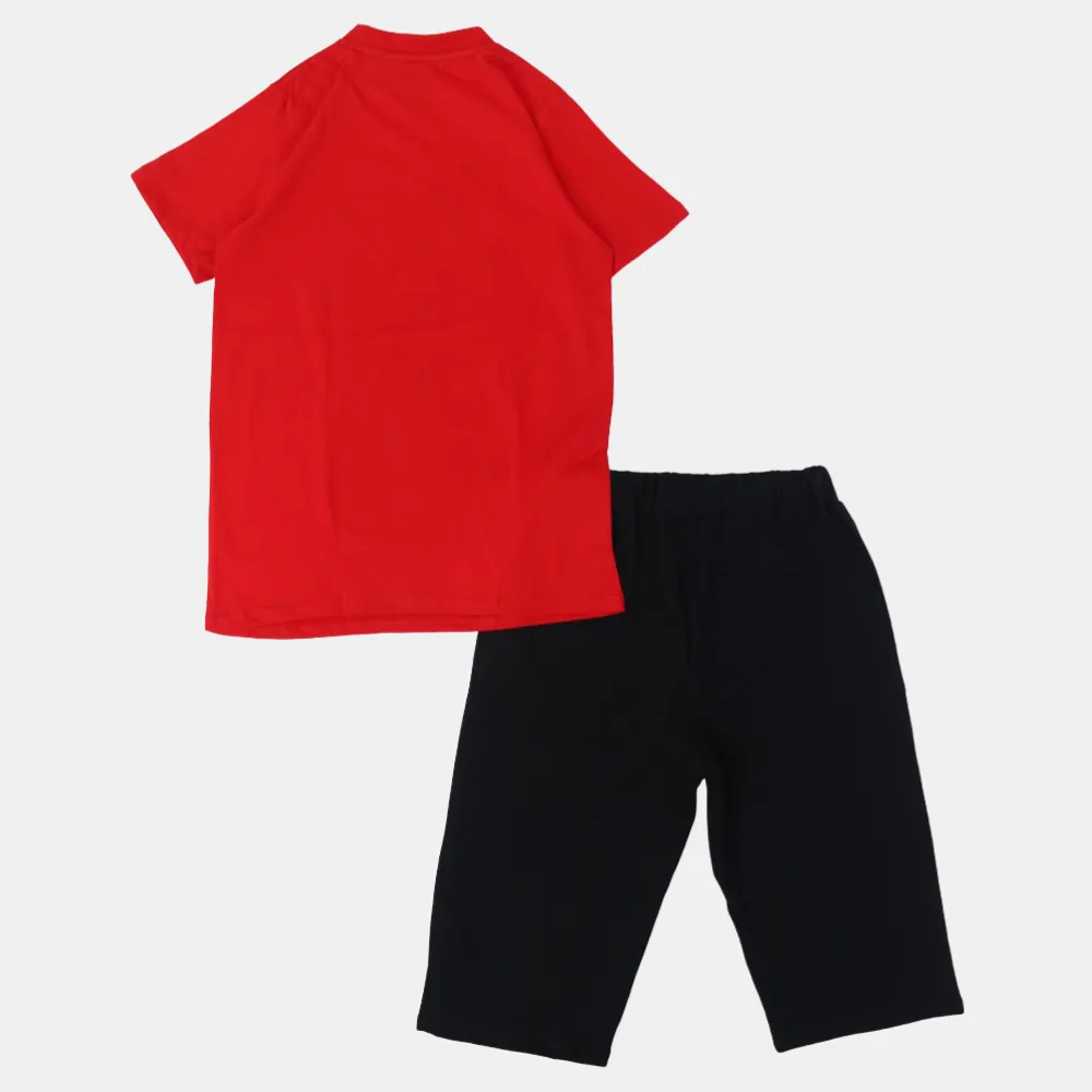 Baumwoll-Pyjama-Set für Jungen - Baseball-Hundemuster