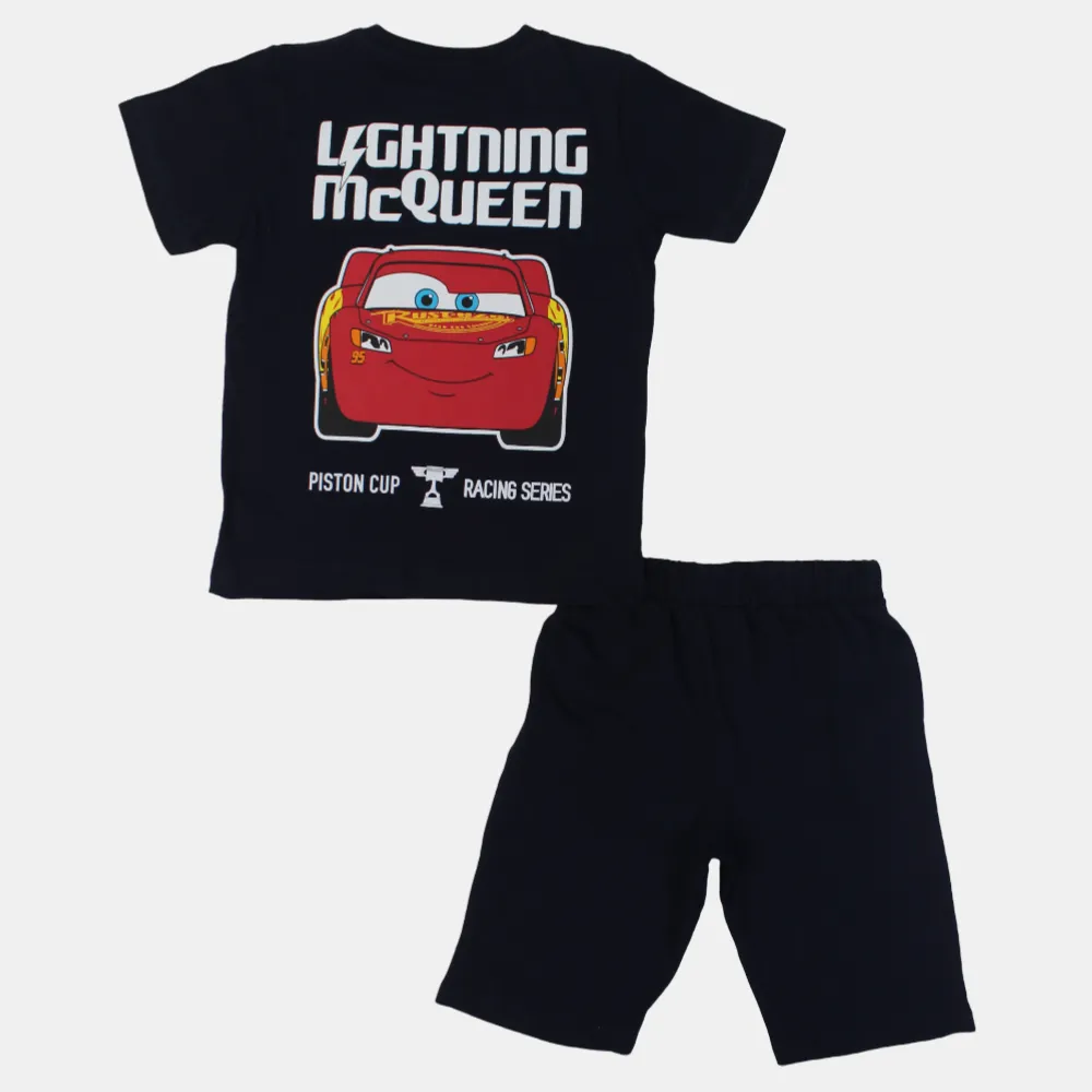 Baumwoll-Pyjama-Set für Jungen - Lightning McQueen Design