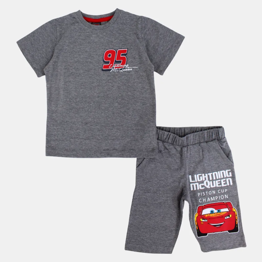 Baumwoll-Pyjama-Set für Jungen - Lightning McQueen Design
