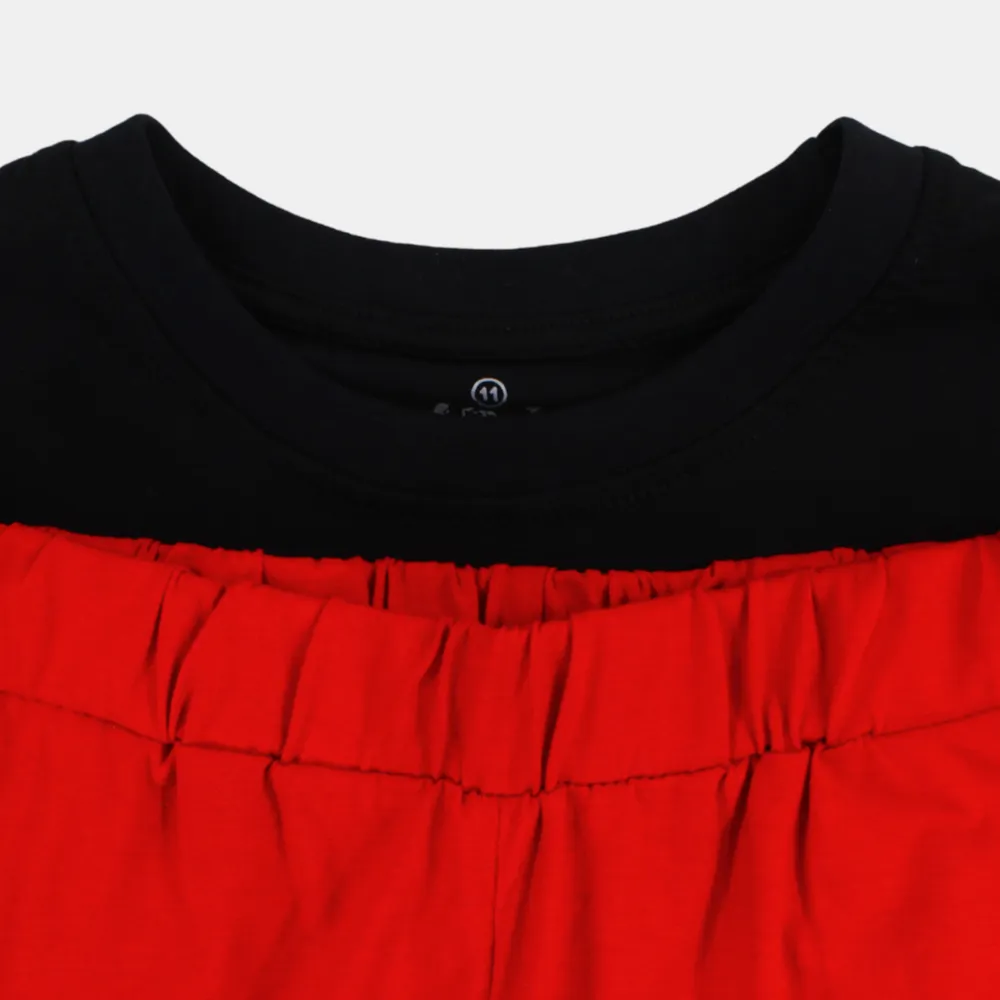 Baumwoll-Pyjama-Set für Jungen – Mehrfarbig