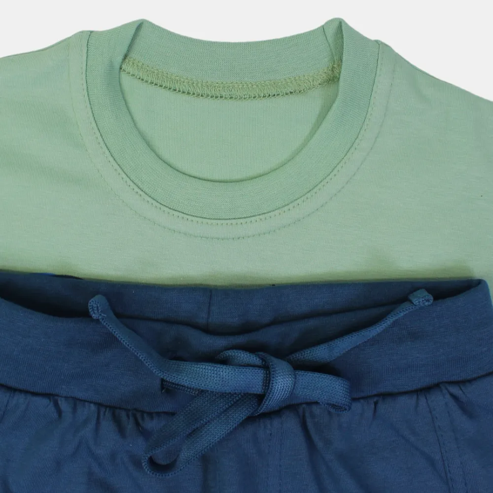 Baumwoll-Pyjama-Set für Jungen - Skating-Design