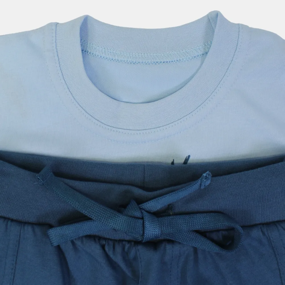 Baumwoll-Pyjama-Set für Jungen - Skating-Design