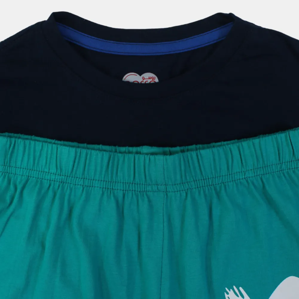 Baumwoll-Pyjama-Set für Jungen mit tollen Design