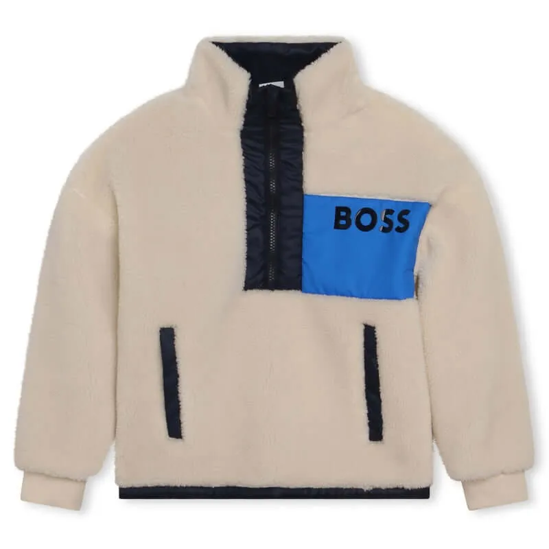 Jungen Creme Fleece