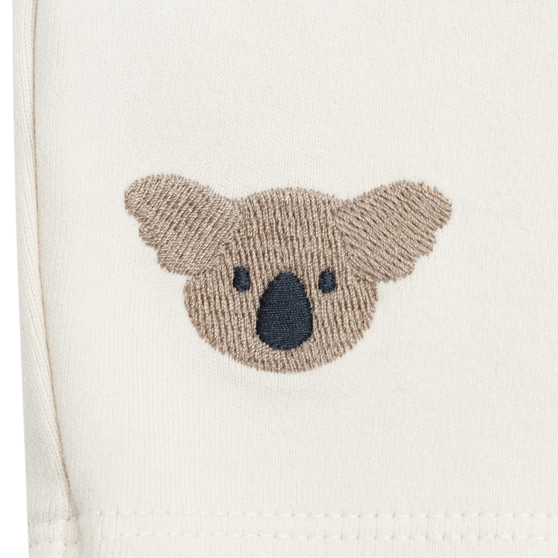 Jungen Creme Koala Shorts