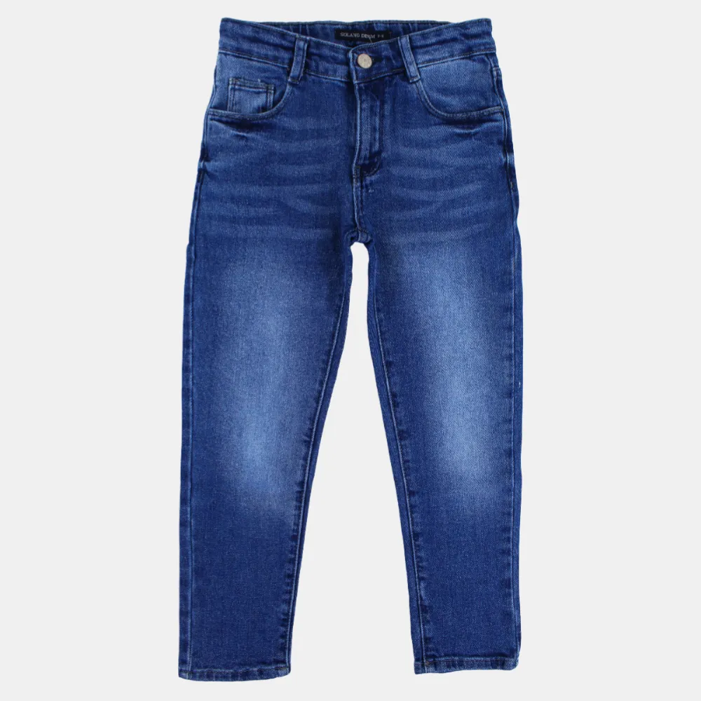 Dunkel gewaschene Jeans für Jungen