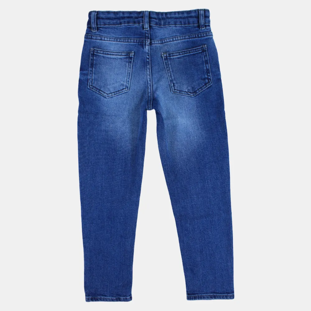 Dunkel gewaschene Jeans für Jungen