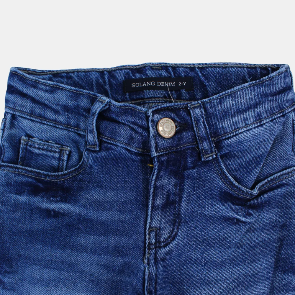 Dunkel gewaschene Jeans für Jungen