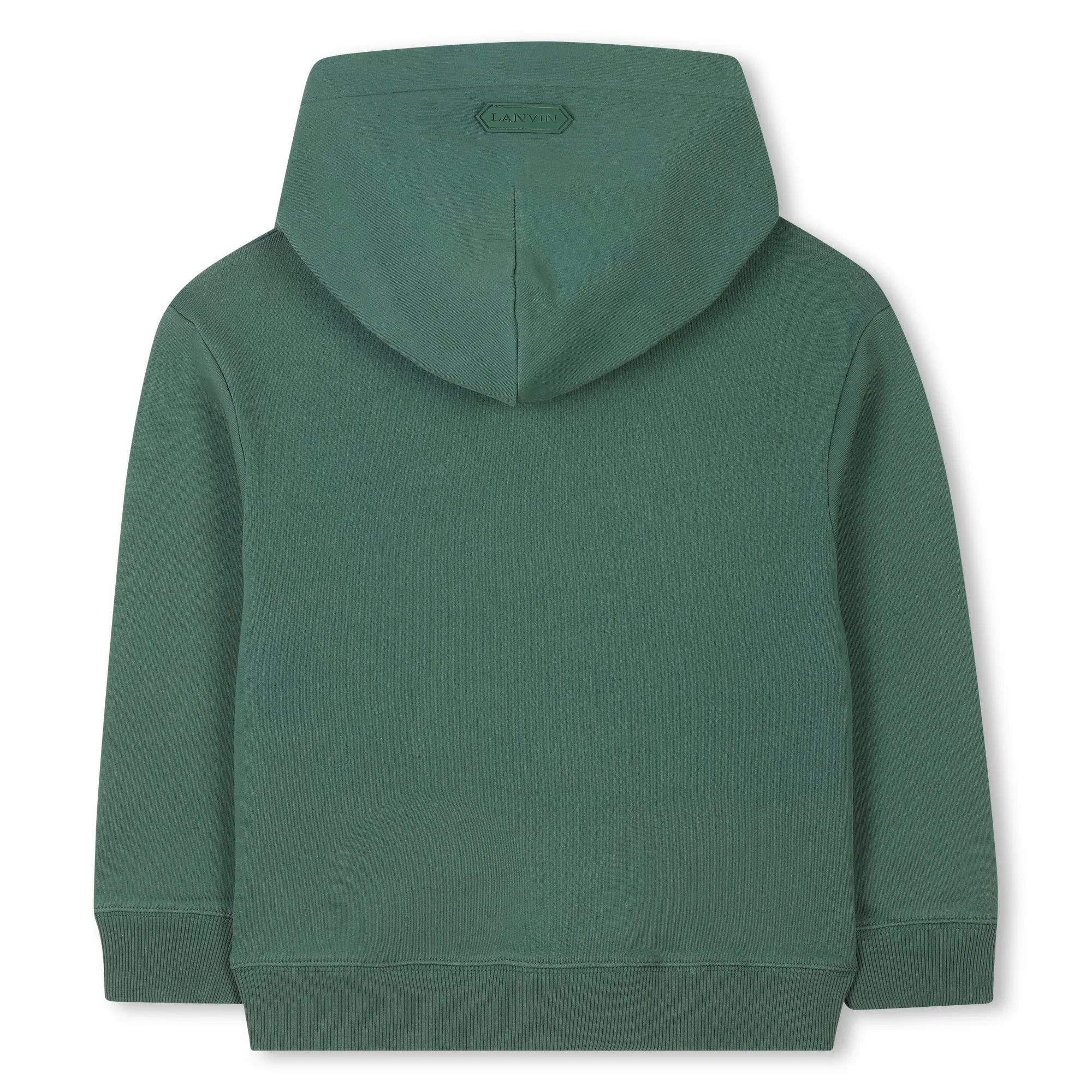 Jungen Grüne Kapuzenpullover mit Logo