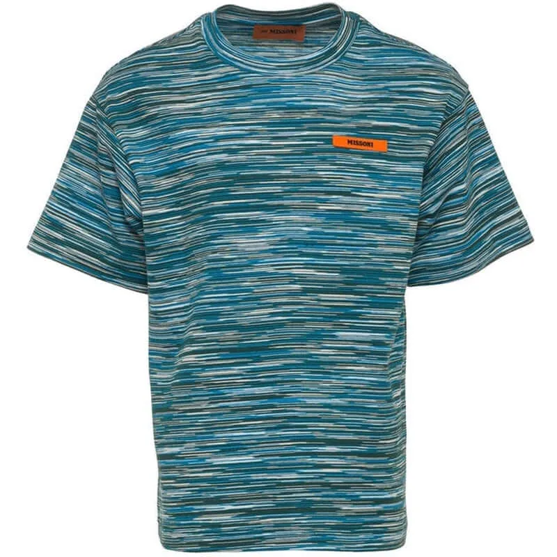 Jungen Grün Space Dyed T-Shirt