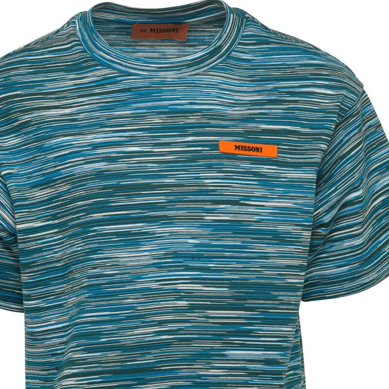 Jungen Grün Space Dyed T-Shirt