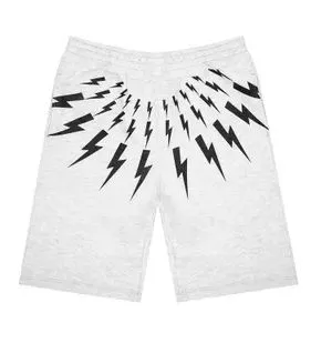 Jungen Graue Bolt Jersey Shorts