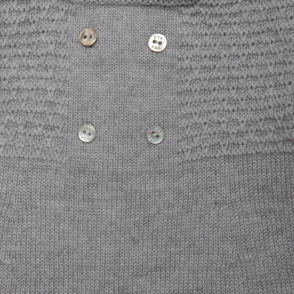 Jungen Grauer 'Duende' Strickpullover und Leggings