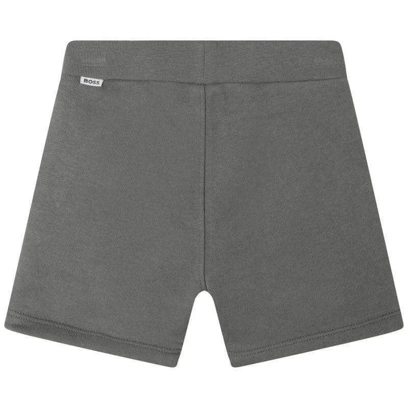 Jungen Graue Logo Shorts