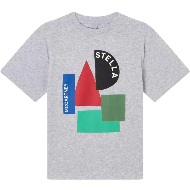 Jungen Grau Formen T-Shirt