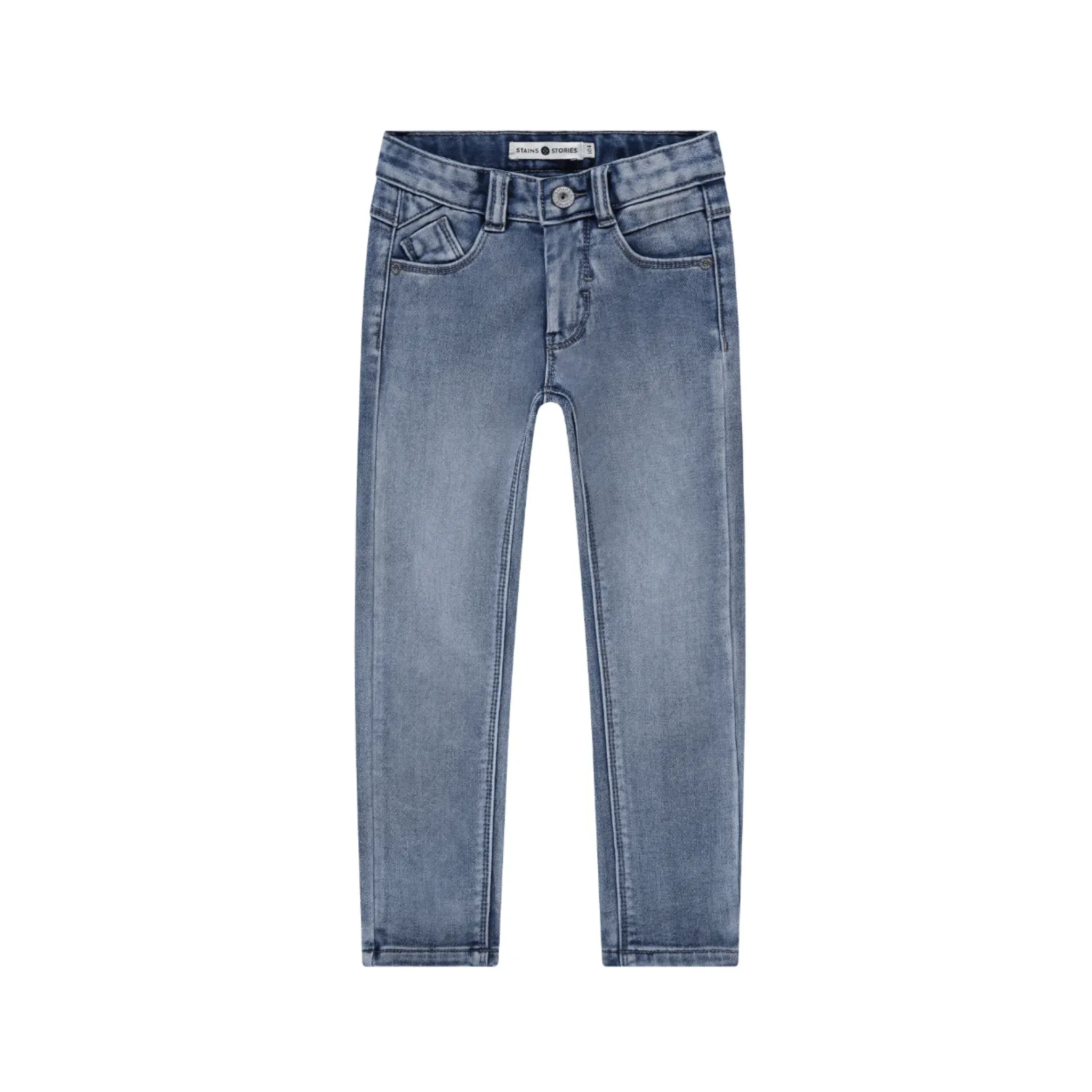 Boys Jogg Denim Hose - Blaue Denim von Babyface