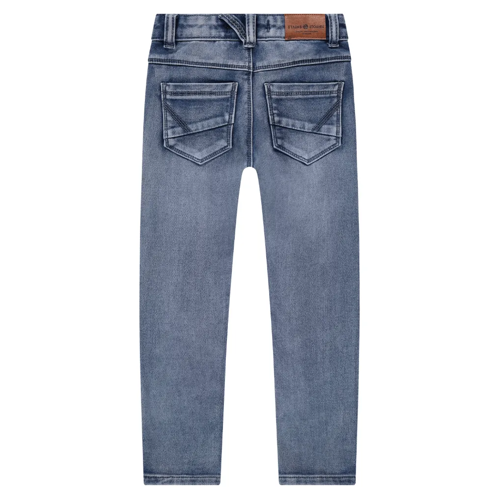 Boys Jogg Denim Hose - Blaue Denim von Babyface