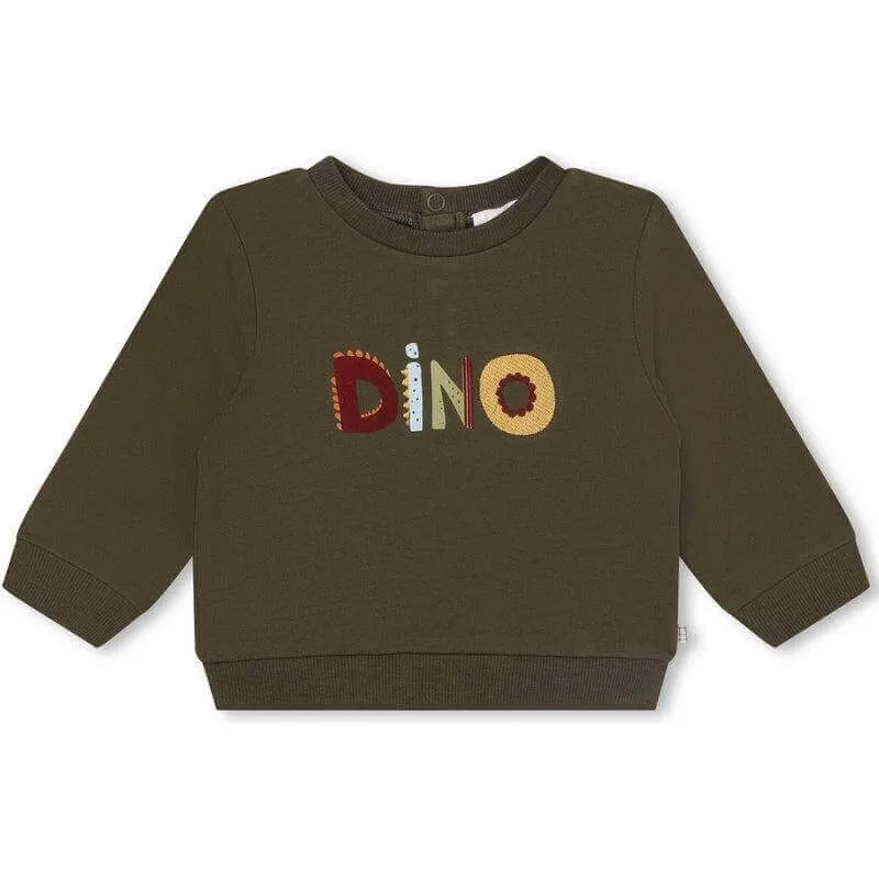 Jungen Khaki Dino Trainingsanzug