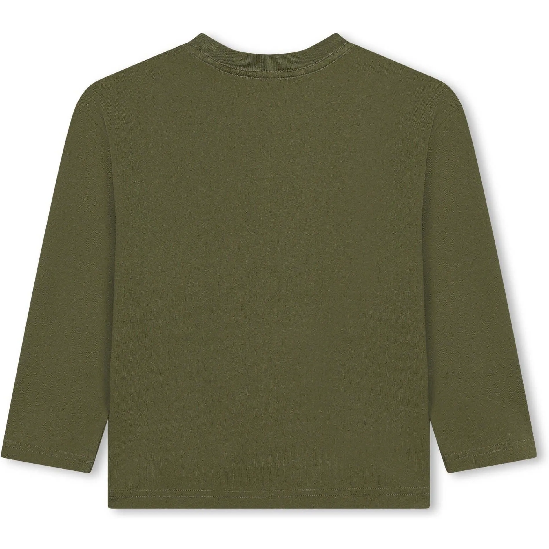 Jungen Khaki Langarm T-Shirt