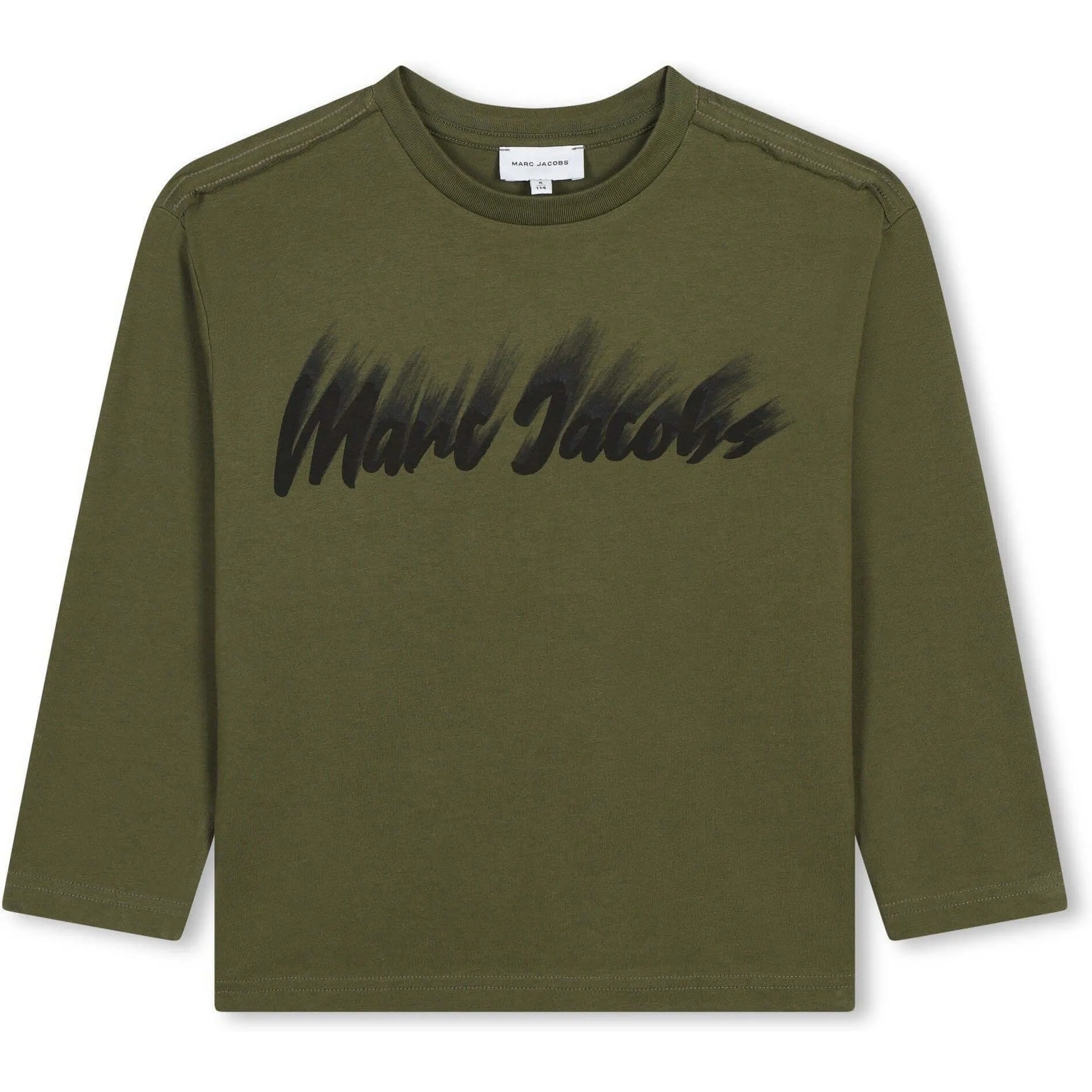 Jungen Khaki Langarm T-Shirt