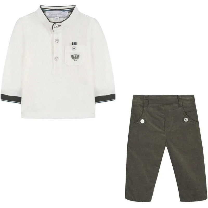 Jungen Khaki Hose Set