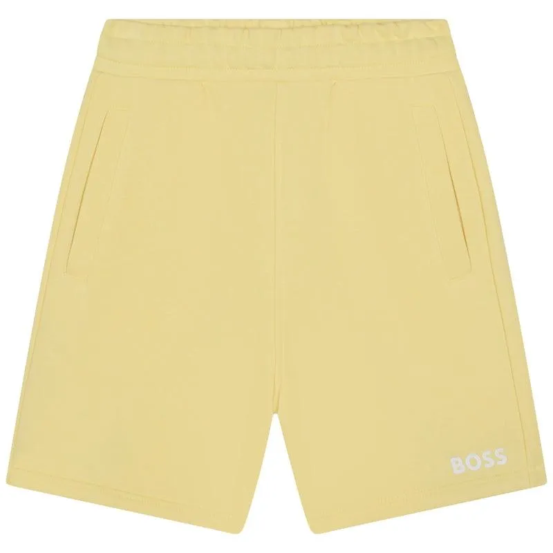 Jungen Zitronen-Logo Shorts