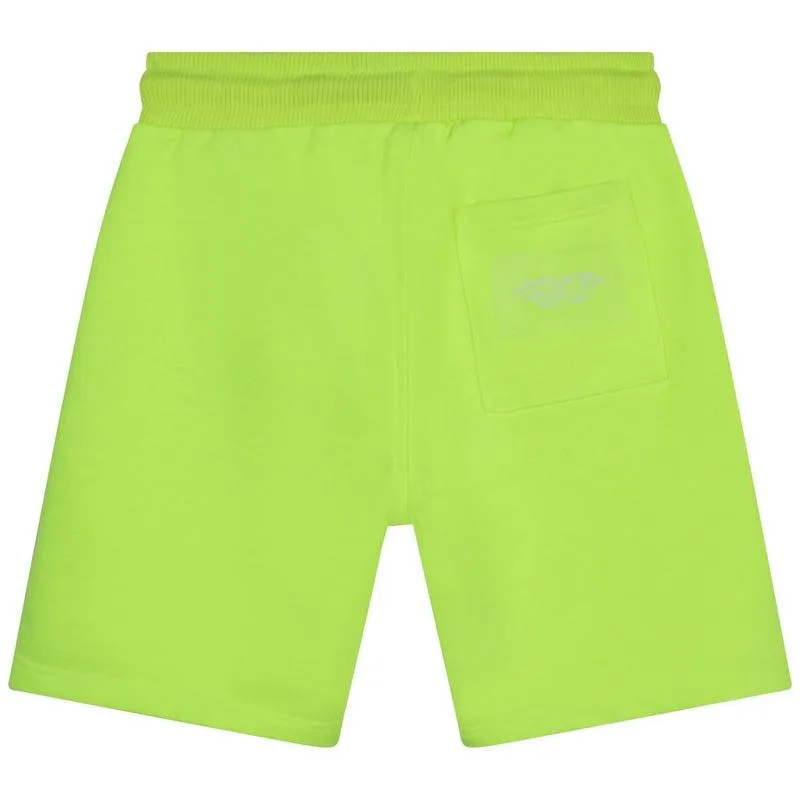 Jungen Limettengrüne Bermuda-Shorts