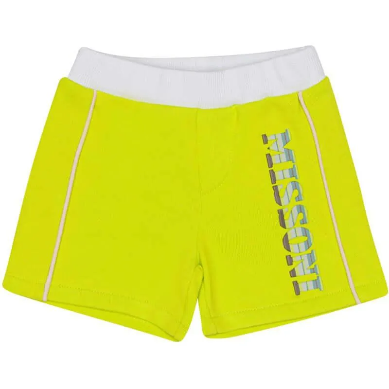 Jungen Logo Baumwoll-Jersey Shorts