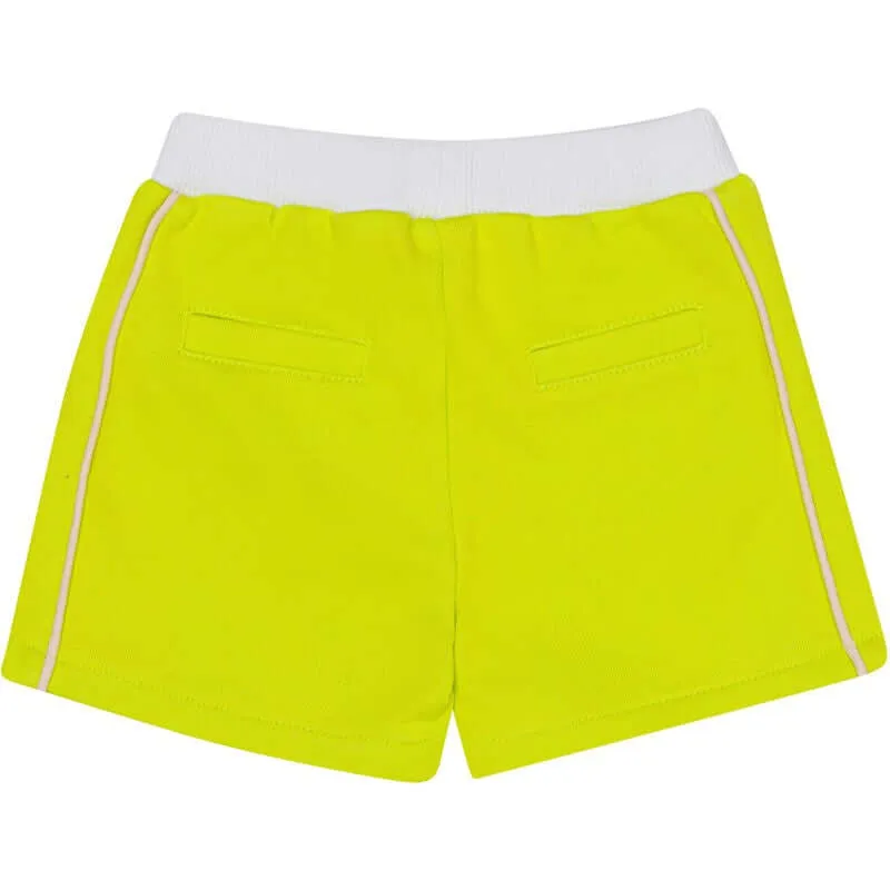 Jungen Logo Baumwoll-Jersey Shorts