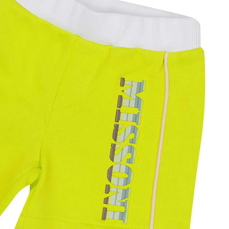 Jungen Logo Baumwoll-Jersey Shorts