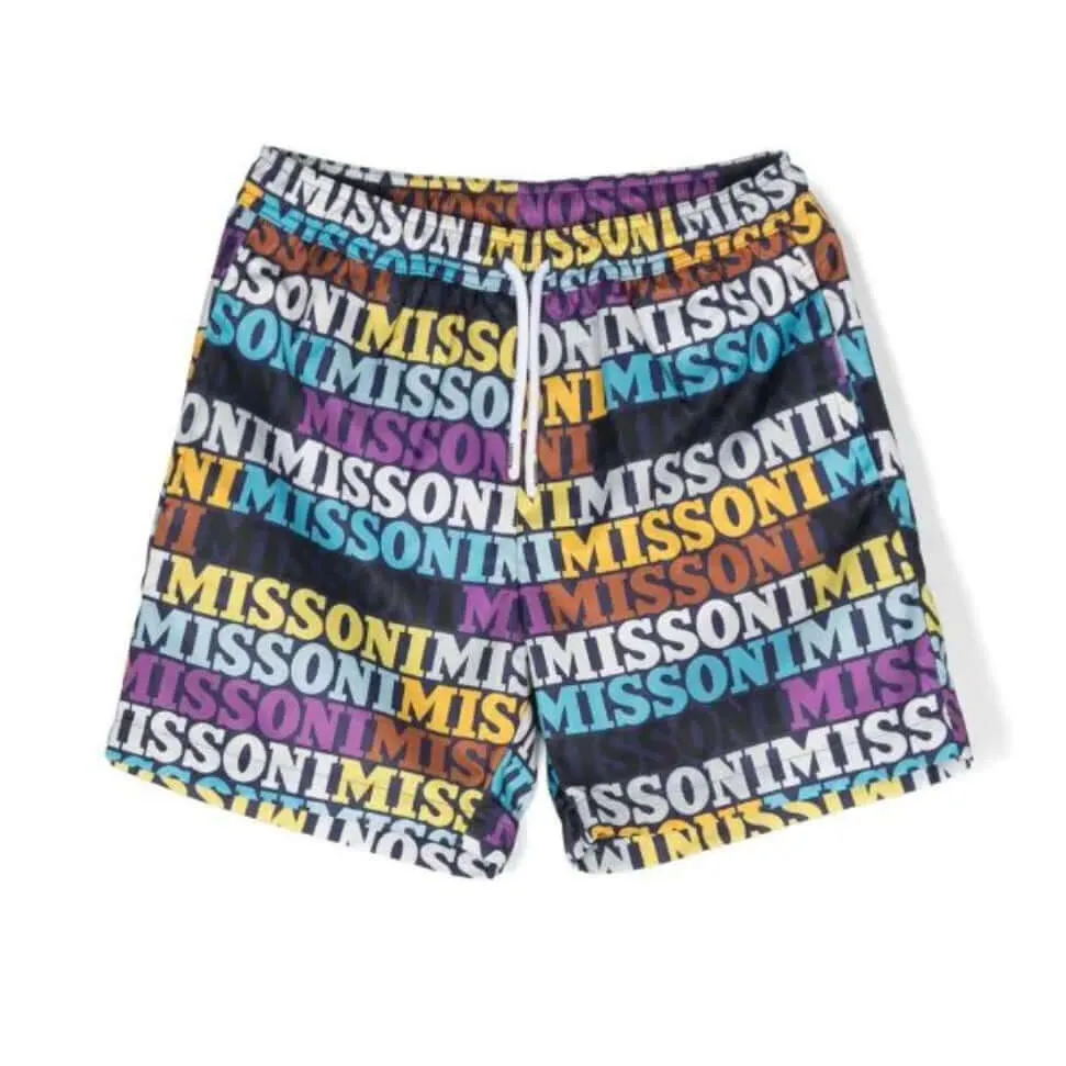 Jungen Badehose mit Multi-Logo