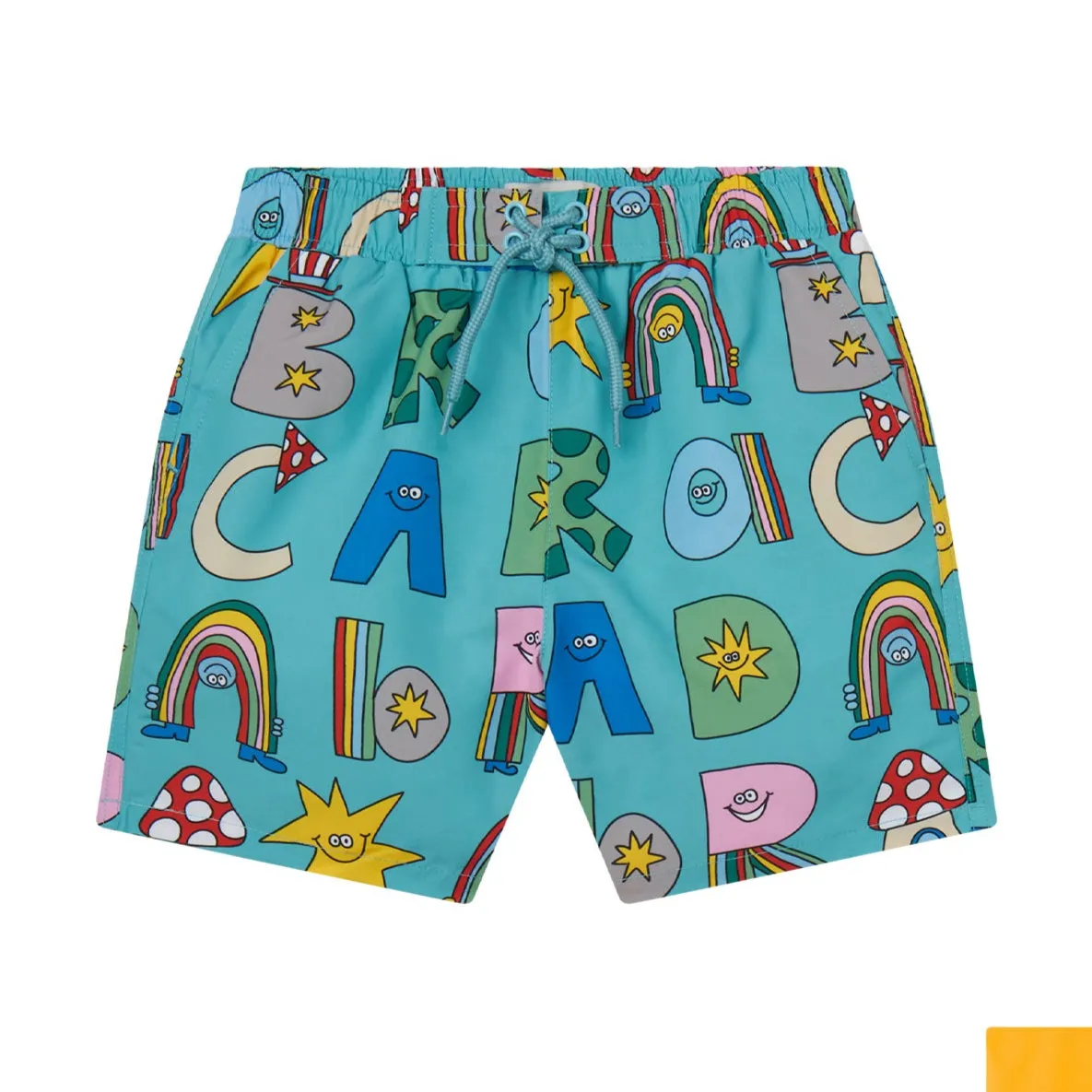 Bunte Badeshorts für Jungen
