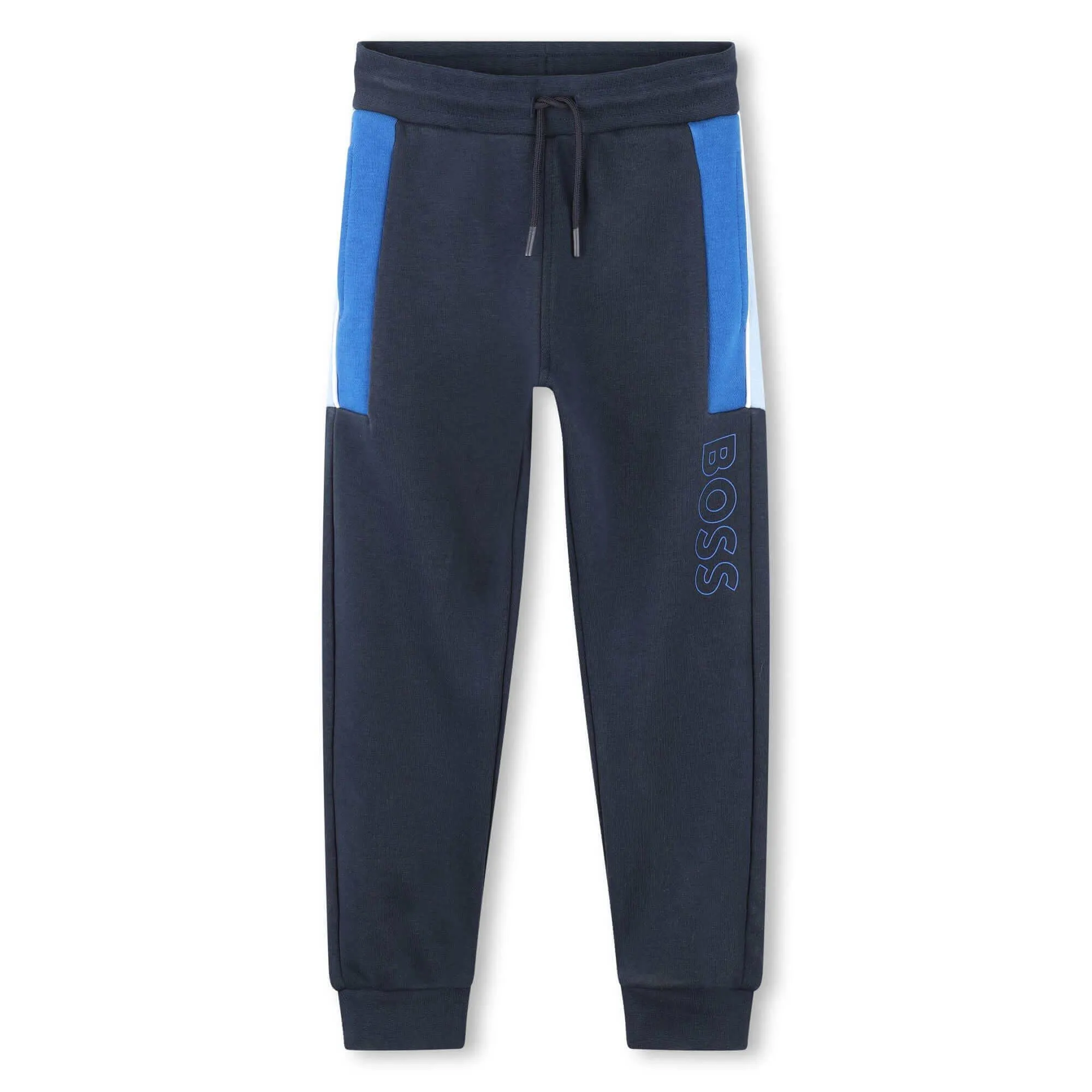 Jungen Navy & Blaues Logo Tracksuit