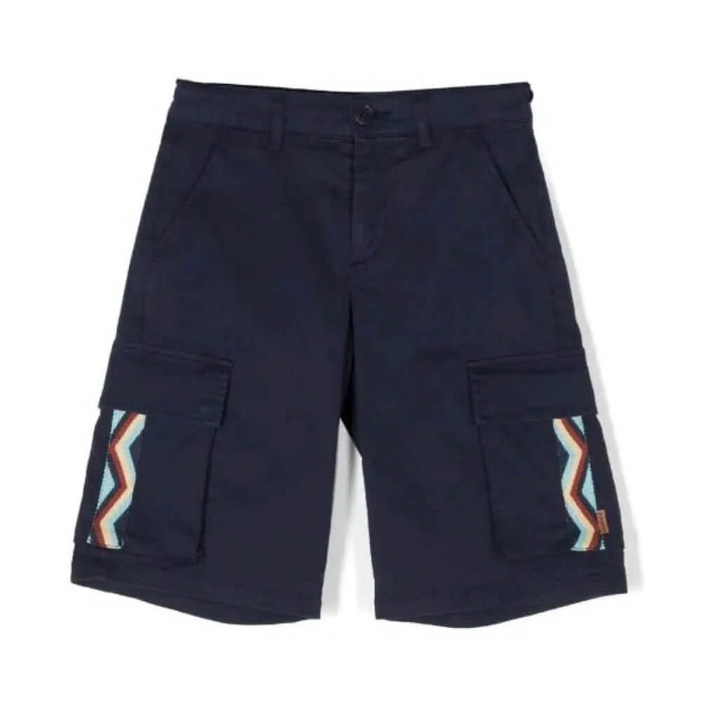 Jungen Navy Cargo Shorts