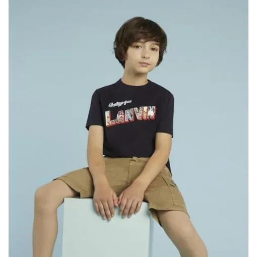 Jungen Navy Grüße T-Shirt