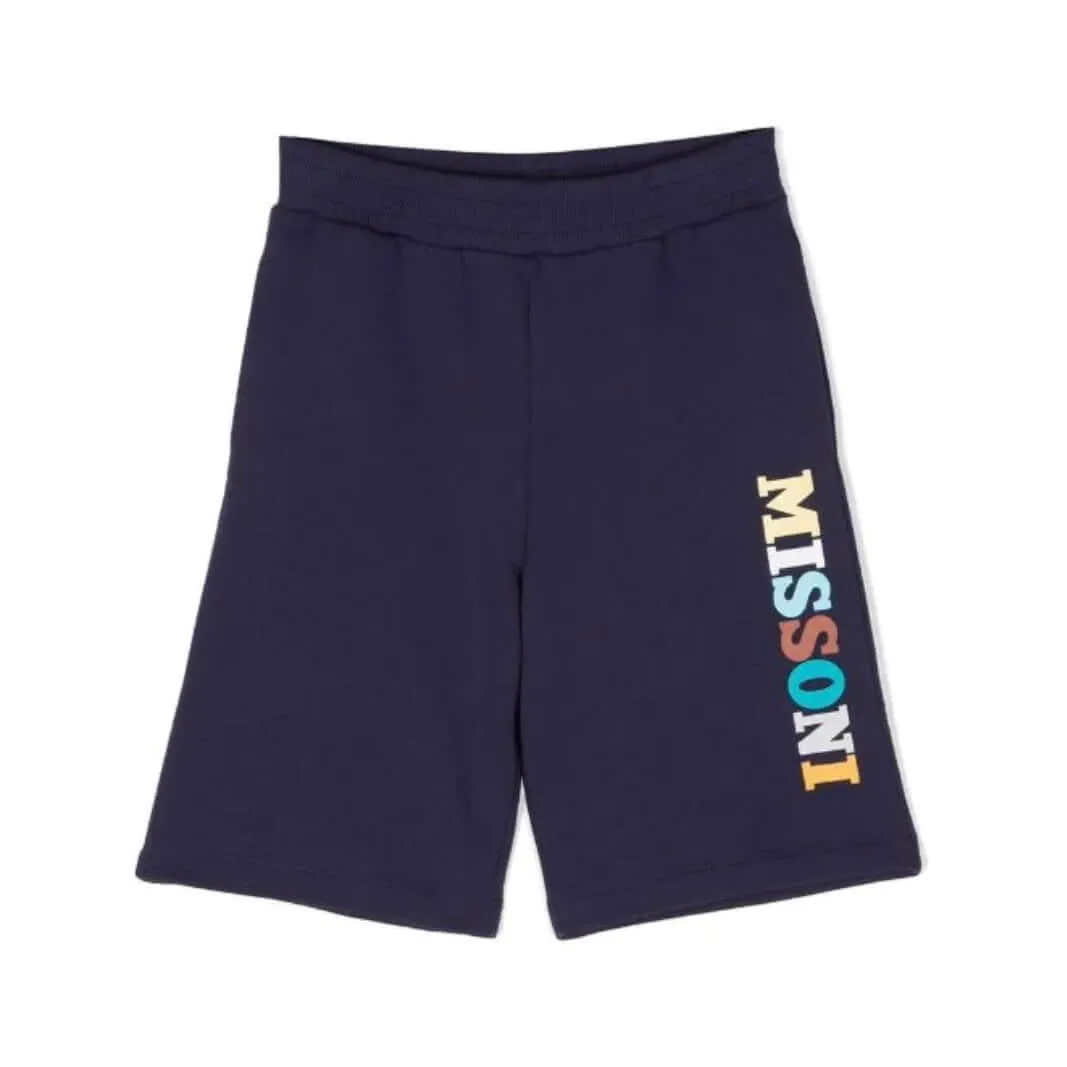 Jungen Navy Jersey Shorts