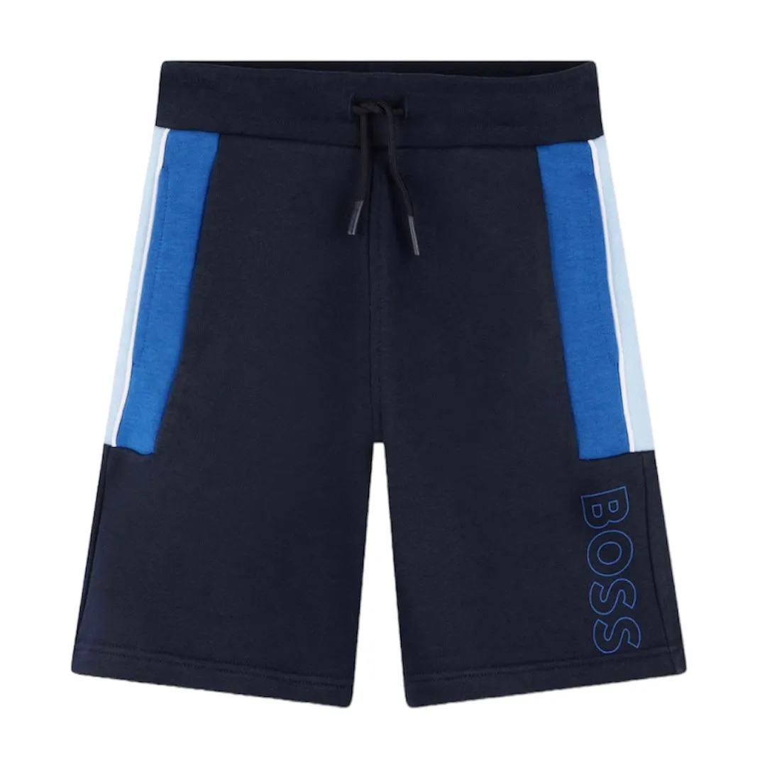 Jungen Navy Jersey Shorts