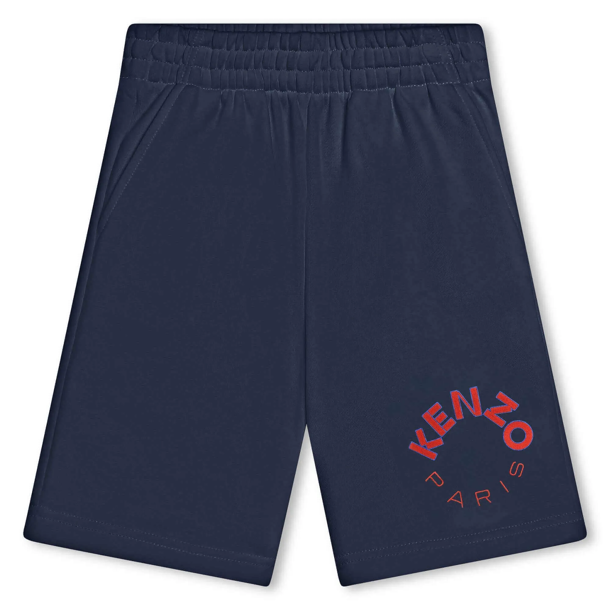 Jungen Navy Kenzo Paris Logo Shorts