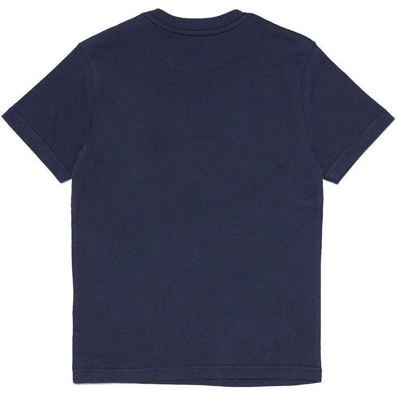 Jungen Navy Living Print T-Shirt