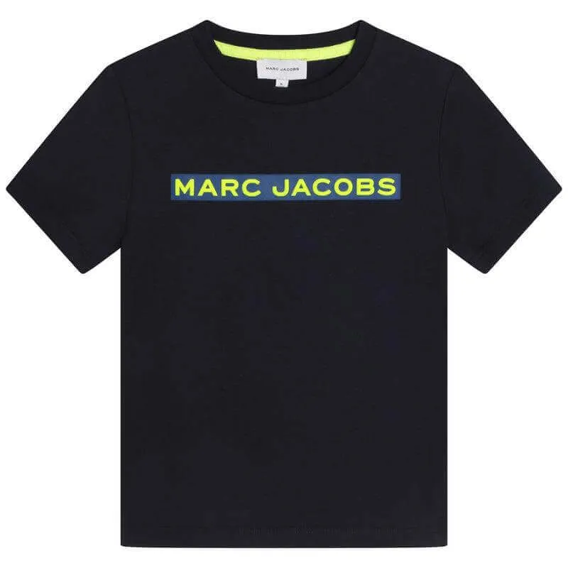 Jungen Navy Logo T-Shirt