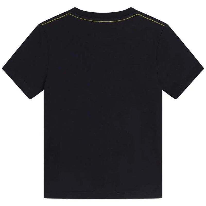 Jungen Navy Logo T-Shirt