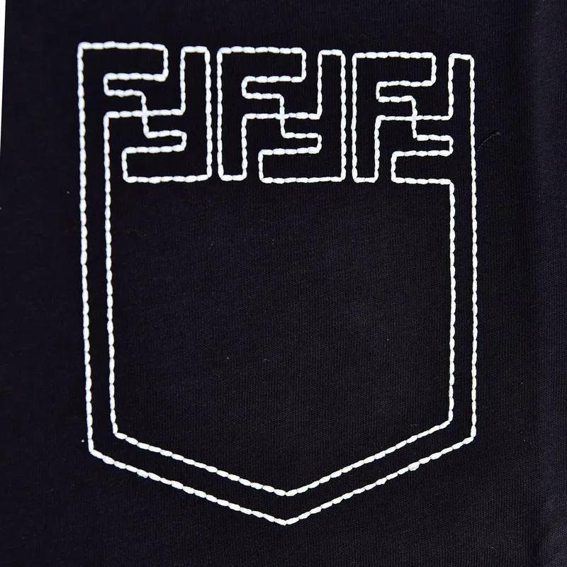 Jungen Navy Logo T-Shirt