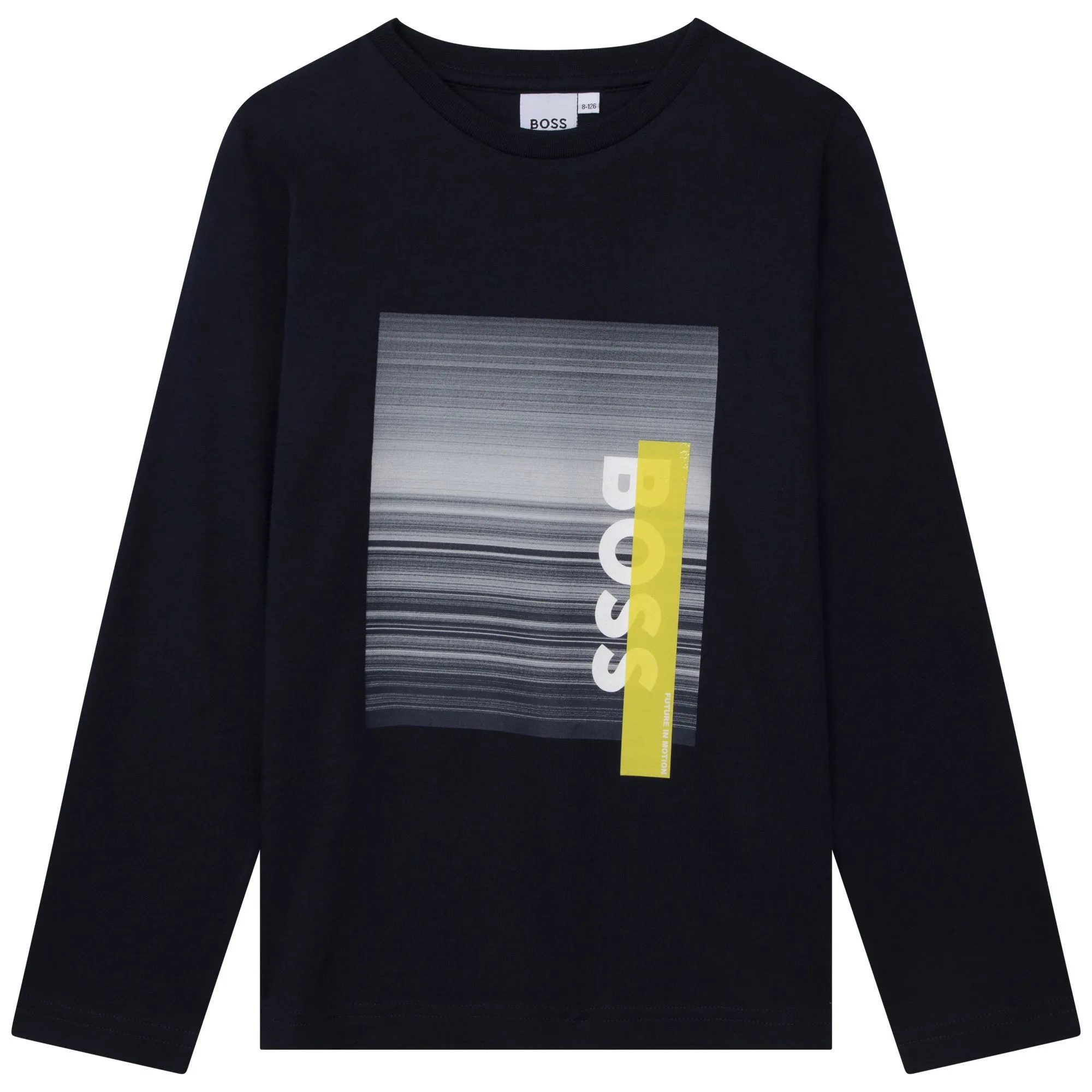 Jungen Navy Langarm T-Shirt
