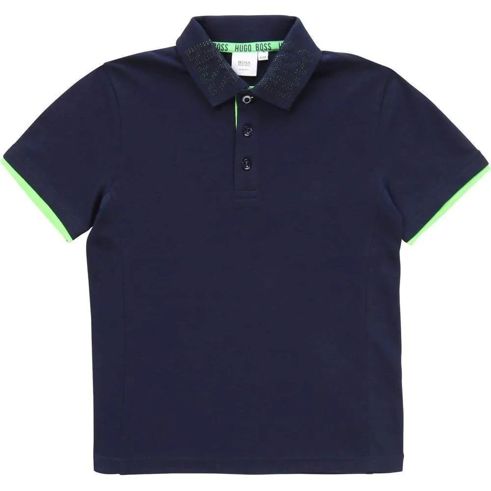 Jungen Navy Polo-Shirt