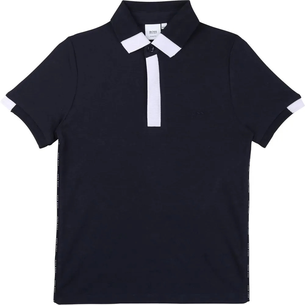 Jungen Navy Polo-Shirt