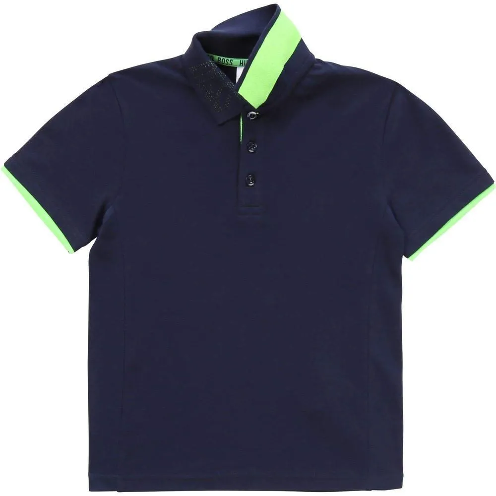 Jungen Navy Polo-Shirt