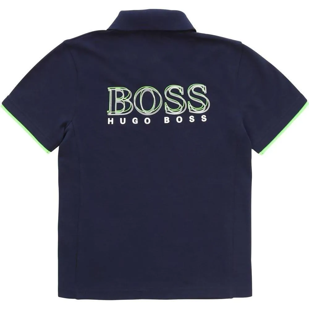 Jungen Navy Polo-Shirt
