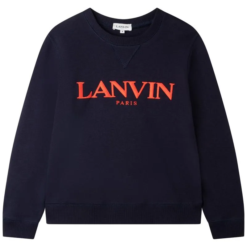 Jungen Navy / Rot Sweatshirt