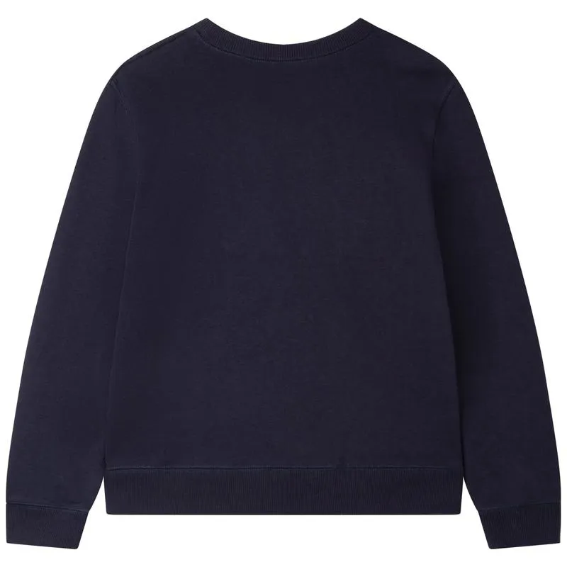 Jungen Navy / Rot Sweatshirt
