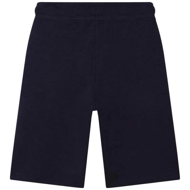 Jungen Marineblaue Gestreifte Shorts
